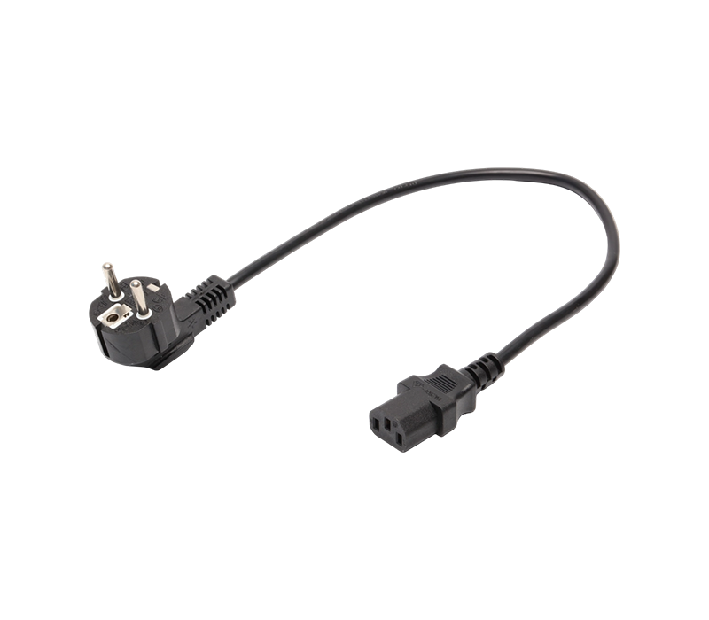 JT008/FY003+JT-ST3 16A 250V มาตรฐานยุโรปปลั๊กข้อศอก 90 องศาสามพินพร้อมขั้วต่อ IEC C13