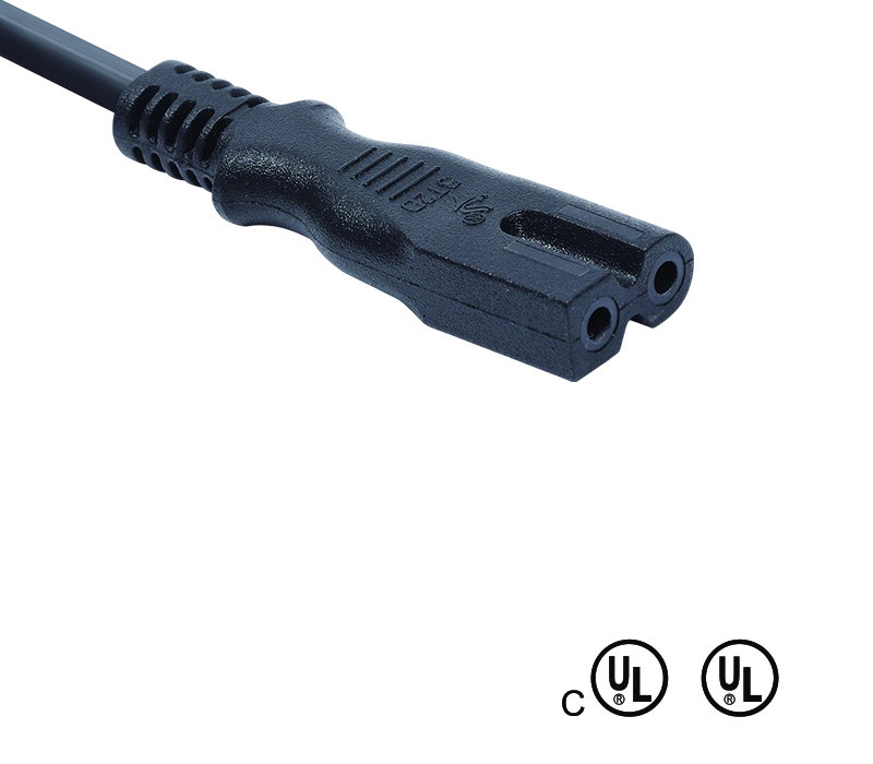ST2D IEC Connector ซ็อกเก็ตหญิง C7 ตามมาตรฐานสหรัฐอเมริกา
