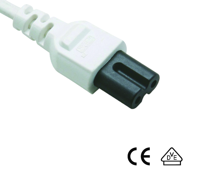 JT-ST2 IEC Connector ซ็อกเก็ตหญิง C7 เป็นไปตามมาตรฐานจีนและเยอรมัน