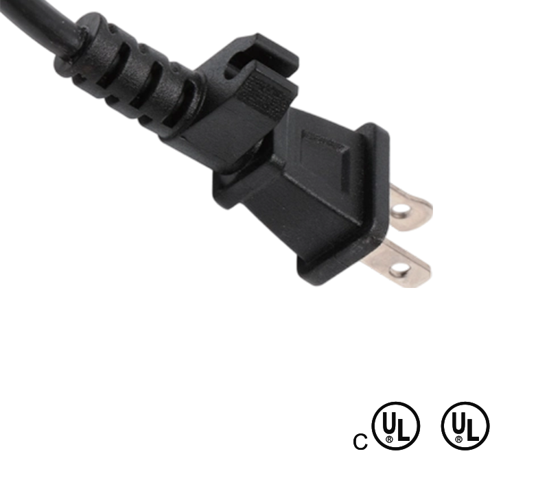 JT-2K 15A 125V ปลั๊กมาตรฐานอเมริกันสองพินพร้อมแคลมป์ลวด