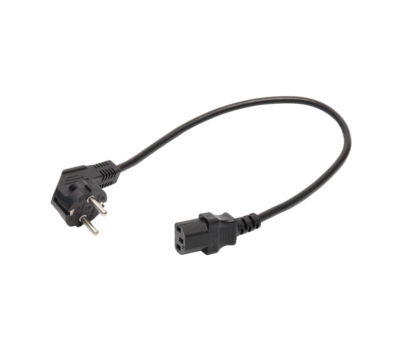 K3-15+JT-ST3 16A 250V ปลั๊กข้อศอก 90 องศาเกาหลีสามพินพร้อมขั้วต่อ IEC C13