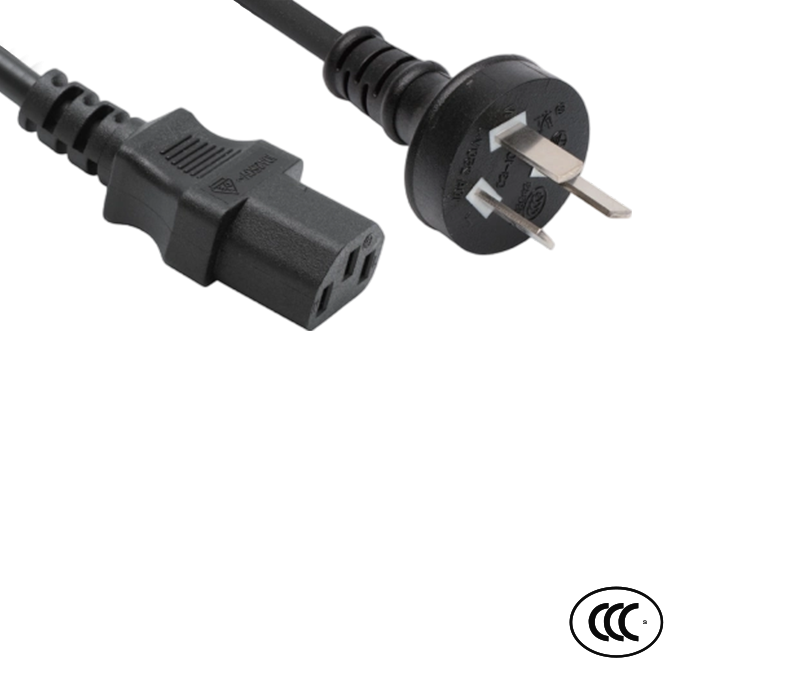 C3-10C+JT-ST3 10A 250V ปลั๊กมาตรฐานจีนสามพินพร้อมขั้วต่อ IEC C13