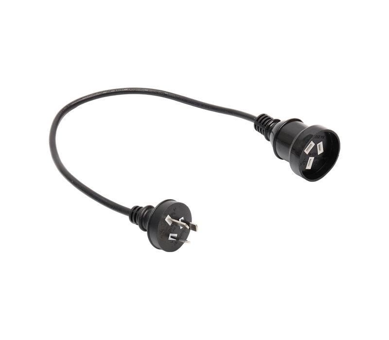 A3-7/10+AZ3-10 10A 250V สายไฟต่อปลั๊กตัวเมียแบบออสเตรเลียสามพิน