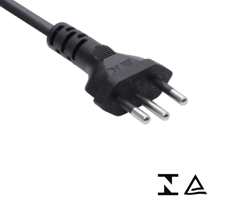 B3-10 10A 250V ปลั๊กบราซิลสามพิน