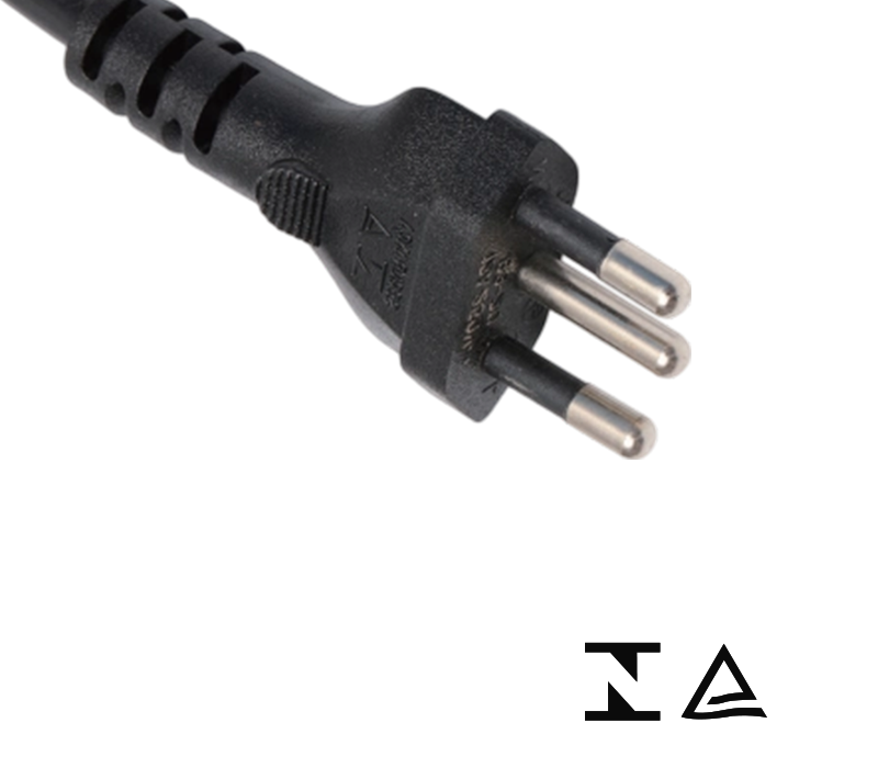 B3-20 20A 250V ปลั๊กบราซิลสามพิน