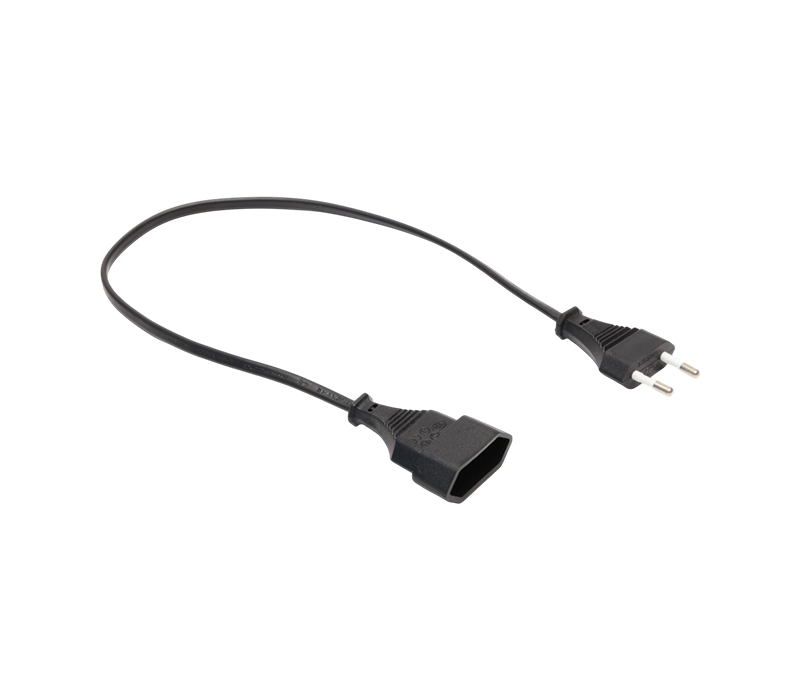JT007/FY001+FY001-Z 2.5A 250V มาตรฐานยุโรป 2 ขาปลั๊ก Euro SOCKET EXTENSION CORD
