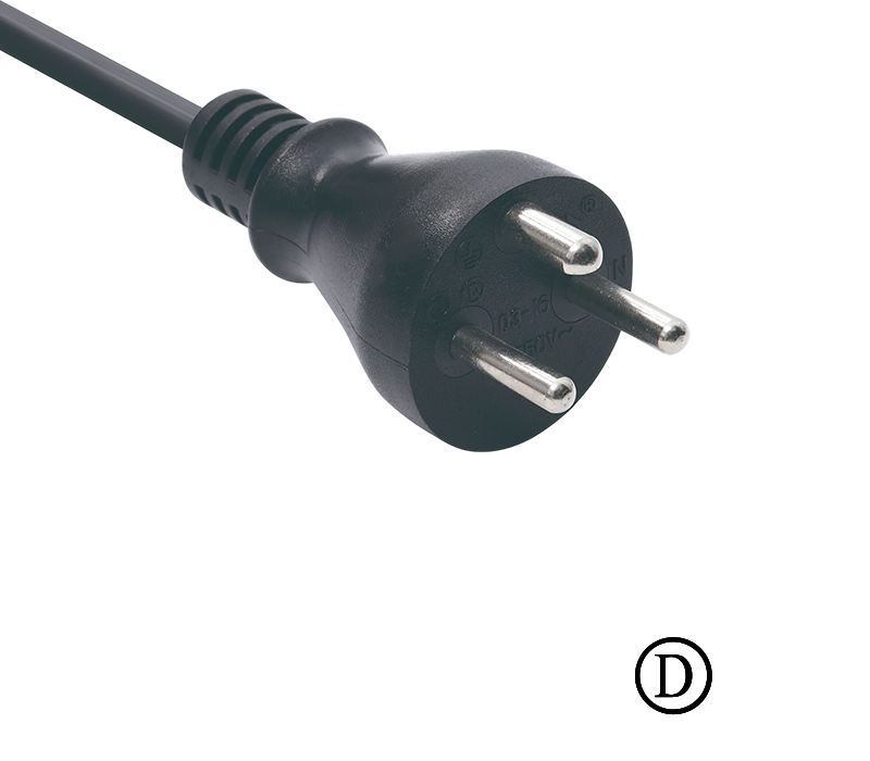 D3-16 16A 250V ปลั๊กเดนมาร์กสามพิน
